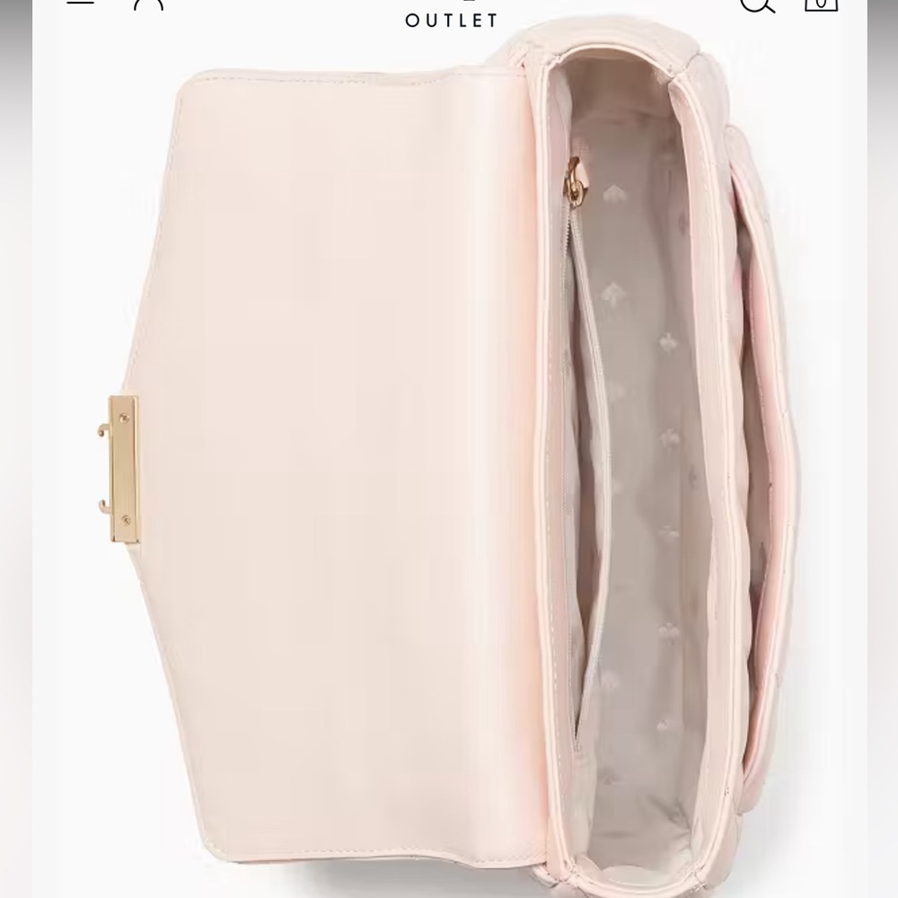Kate Spade Carey Quilted Flap Shoulder Crossbody Bag - Picture 4 of 12